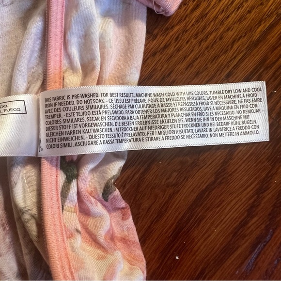 Posh Peanut Vintage Pink Rose Convertible One Piece, Size NB - Picture 7 of 11